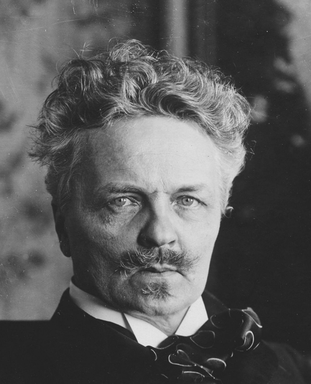 Porträtt på August Strindberg